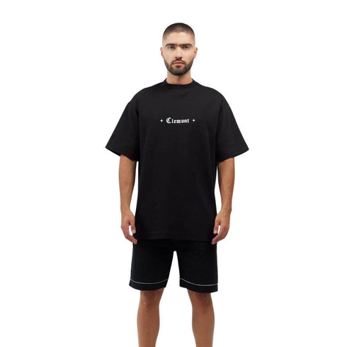 CAMISETA NEGRA ECLATANTE CLEMONT